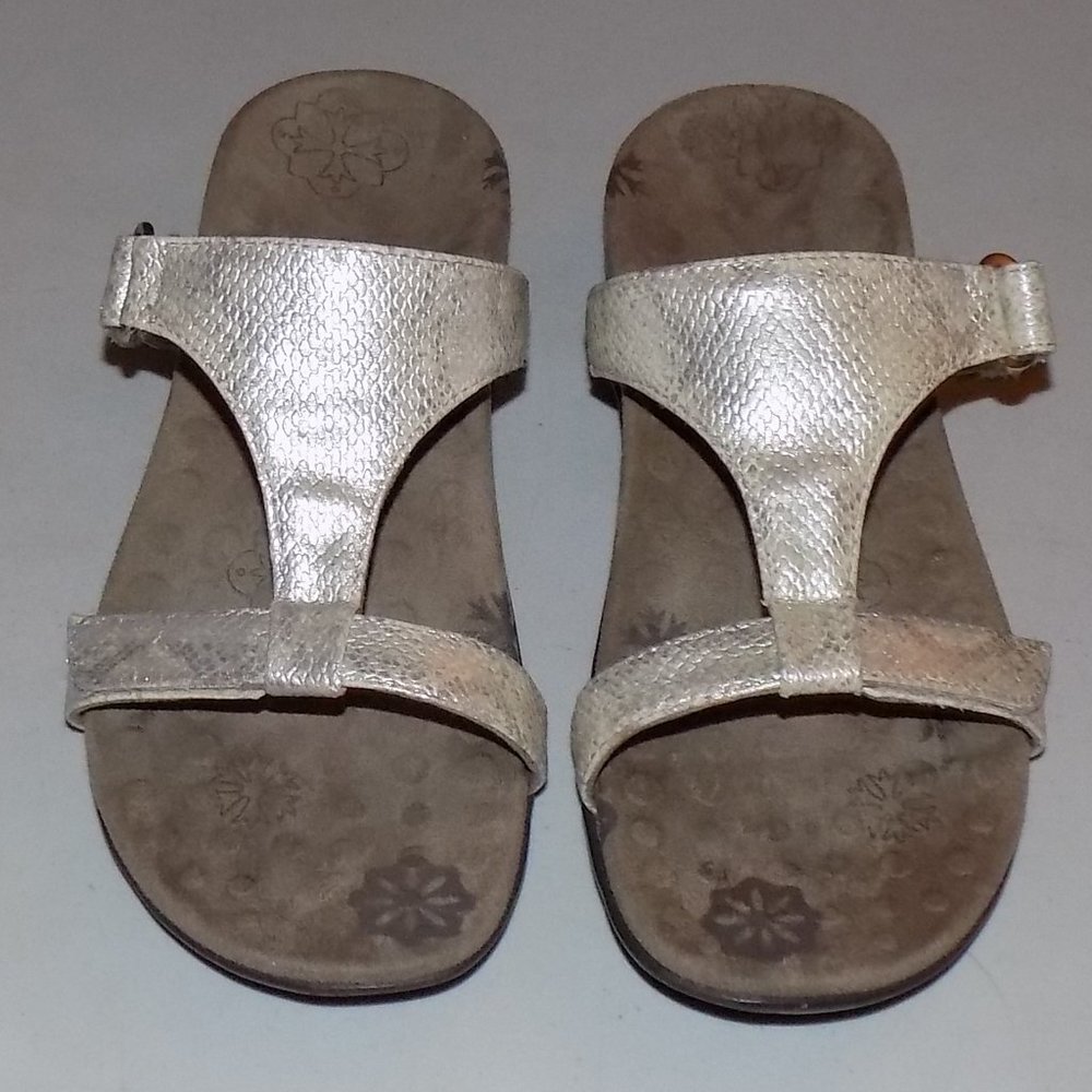 Vionic orthoheel Molly Pearl python leather 5.5-6 - Picture 8 of 8